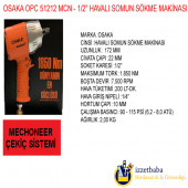 Osaka Opc 51212 Mcn 1/2 Somun Sökme 1850 Nm - 2