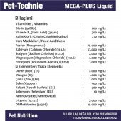 Pet Technic Mega Plus Likit Kas Kemik Sistemi Güçlendirici - 3