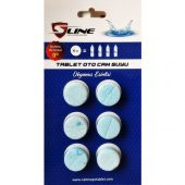 Sline Cam Suyu Tableti 1 Adet Tablet 4 lt Silecek Suyu - 6 Adet - 1