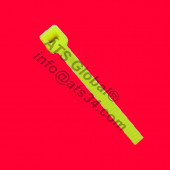 3,6X250 Sarı Plastik Cırt Kelepçe Kablo Bağı 200 Adet - 1