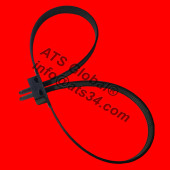 Anahtarlı Çift Kol Plastik Kelepçe 12-720 25 Adet - 3