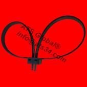 Anahtarlı Çift Kol Plastik Kelepçe 12-720 25 Adet - 4