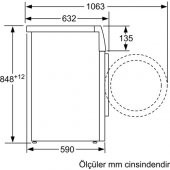 Profilo CMU12T91TR 9 kg 1200 Devir Çamaşır Makinesi - 4