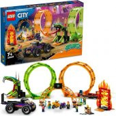 LEGO City 60339 Double Loop Stunt Arena - 1