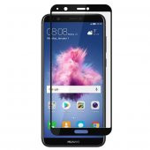 Huawei P Smart 2018 6D Tam Kaplayan Nano Kırılmaz Cam Ekran Koruyucu Plastik ve Cam Karışımı - 3