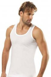 Tutku İç Giyim Erkek Pamuk Klasik Askılı Penye Atlet 3 Lü Paket - 1