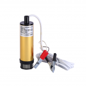 MERİÇ 24 VOLT ALÜMİNYUM DALGIÇ TİPİ SIVI AKTARMA POMPASI(FİLTRELİ) - 1
