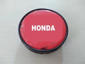HONDA JANT GÖBEĞİ 5,8cm KIRMIZI (TEK) (AÇIKLAMAYI OKUYUN) (HONDA Jant logosu) HONDA jant arması - 1