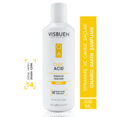 Oleik Asit 14 Doğal Aktifli Yıpranmış ve İşlem Görmüş Saçlar İçin Onarıcı Bakım Şampuanı - 1