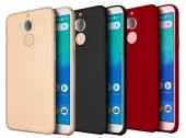 General Mobile GM 8 Kılıf Premier Silikon Kılıf + Esnek Nano Cam - 1