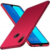 Huawei P Smart 2019 Kılıf Premier Esnek Mat Silikon Kılıf + Cam thumbnail 3