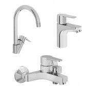 Artema Win S Lavabo Musluk, Eviye Mutfak ve Banyo Batarya Seti thumbnail 1