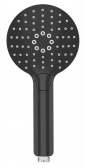 Valtemo Yuvarlak Siyah Ankastre Tepe Banyo Duş Takımı Set VS-4600 - 2