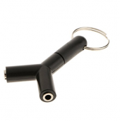 3.5 mm Stereo Kaliteli Y Splitter Çoklayıcı Aparat thumbnail 2