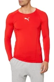 Puma Erkek Uzun Kollu Tişört Liga Baselayer 65592001 KIRMIZI - 1