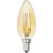 KENDAL KES-601 FLAMANLI BUJI AMPUL 4W E14 GUNISIGI - 1