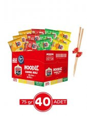Oba Mie Karma Çeşnili Hazır Noodle 40lı - 1