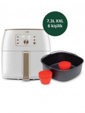 Philips Airfryer XXL HD9870/20 Premium 7.3 lt Yağsız Fritöz - 1