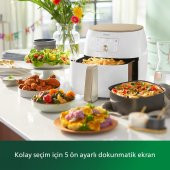 Philips Airfryer XXL HD9870/20 Premium 7.3 lt Yağsız Fritöz - 5