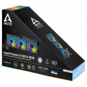 Arctic Liquid Freezer II - 420 A-RGB Intel / AMD Uyumlu, 420mm Radyatörlü, 3x14cm P14 PWM Fanlı, Sıvı İşlemci Soğutucu (LGA1700 Kit Dahil) (AR-ACFRE00109A - 6