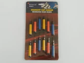 KAPI BADEMİ TAKIM MERMİ RENKLİ FOSFORLU (4 KAPI İÇİN) KAPI SÜSÜ, KAPI TAKOZU, KAPI KORUMASI thumbnail 3