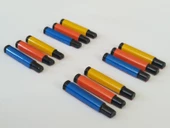 KAPI BADEMİ TAKIM MERMİ RENKLİ FOSFORLU (4 KAPI İÇİN) KAPI SÜSÜ, KAPI TAKOZU, KAPI KORUMASI thumbnail 1