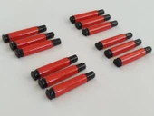 KAPI BADEMİ TAKIM MERMİ KIRMIZI FOSFORLU (4 KAPI İÇİN) KAPI SÜSÜ, KAPI TAKOZU, KAPI KORUMASI thumbnail 1