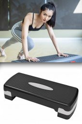 Çok Satan Dayanıklı iki kademeli ev için uygun ayarlanabilir Fitness step tahtası - 1
