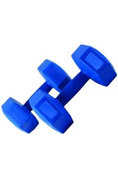 Pilates Yoga ve Fitness Seti 10 Parça Gold Ev Paket Dambıl, Mat, Plates Topu, Direnç Lastiği, İp, Body Trimmer - 6