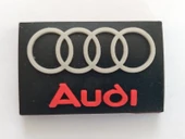 AUDİ TORPİDO LOGOSU (3CM) MİNİ ELASTİK - AUDİ YAZISI, AUDİ LOGOSU - 1