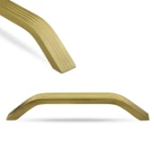 Bermuda Mobilya Çekmece Mutfak Dolap Dolabı Kapak Kulpu Kulbu (160 MM-16.0 CM) Altın Metal Kulpları thumbnail 1