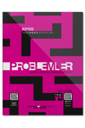 KPSS Problemler Konu Özetli Soru Bankası Tamamı Video Çözümlü Marka Yayınları - 4