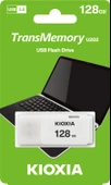 128GB USB2.0 KIOXIA BEYAZ USB BELLEK LU202W128GG4 - 1