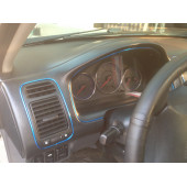 HONDA CİVİC TORPİDO ŞERİDİ NİKELAJ METALİK BEYAZ 4MT - TORPİDO FİTİLİ, GÖSTERGE ŞERİDİ, TORPİDO İPİ thumbnail 1