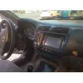 HONDA CİVİC TORPİDO ŞERİDİ NİKELAJ METALİK MAVİ 4MT - TORPİDO FİTİLİ, GÖSTERGE ŞERİDİ, TORPİDO İPİ - 5