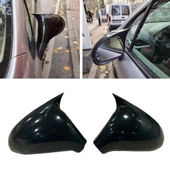 Peugeot 207 Batman Yarasa Ayna Kapağı Piano Black 2006-2012 - 3