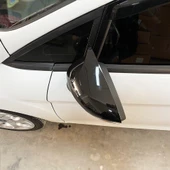 Ford Fiesta MK6 Batman Yarasa Ayna Kapağı 2008 2017 PİANO BLACK - 3