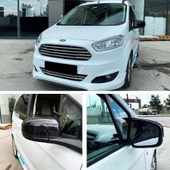 Ford Courier Batman Yarasa Ayna Kapağı Piano Black 2014-2017 - 2