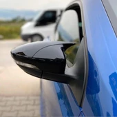 VW Scirocco Yarasa Ayna Kapağı Batman Piano Siyah 2008-2017 - 2