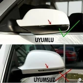 Audi A3 8P Batman Yarasa Ayna Kapağı Piano Black / 2008-2012 - 2