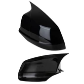 BMW F10 5 Serisi Yarasa Batman Ayna Kapağı Piano Black 2010-2013 - 4