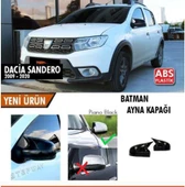 Sandero Batman Yarasa Ayna Kapağı Piano Black / 2009 - 2020 - 3