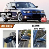 BMW E87 Batman Yarasa Ayna Kapağı Piano Black ABS 2004-2011 - 1