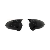 Peugeot 308 2014-2021 Piano Black Batman Yarasa Ayna Kapağı - 1
