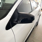 Renault Laguna 3 2007-2014 Piano Black Batman Yarasa Ayna Kapağı - 4