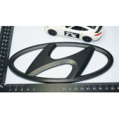 DK Tuning Elantra CN7 Siyah Ön Panjur Logo Hyundai İle Uyumlu - 2