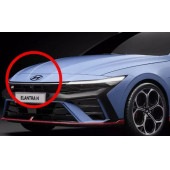 DK Tuning Elantra CN7 Siyah Ön Panjur Logo Hyundai İle Uyumlu - 3