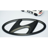 DK Tuning Elantra CN7 Siyah Ön Panjur Logo Hyundai İle Uyumlu - 5