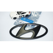 DK Tuning Elantra CN7 Siyah Ön Panjur Logo Hyundai İle Uyumlu - 6