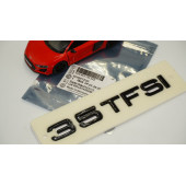 Audi 35 TFSİ Siyah ABS 3M 3D Bagaj Yazı Logo Orjinal Ürün - 7